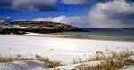 Snow and Sand - Achmelvich Beach, Sutherland