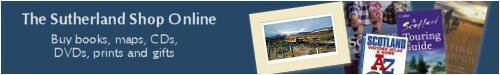 Buy books, DVDs, pictures and gifts in the Sutherland Shop