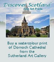 Buy pictures of Dornoch Cathedral in the Sutherland Art Gallery