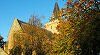 Dornoch Cathedral in the Autumn sun